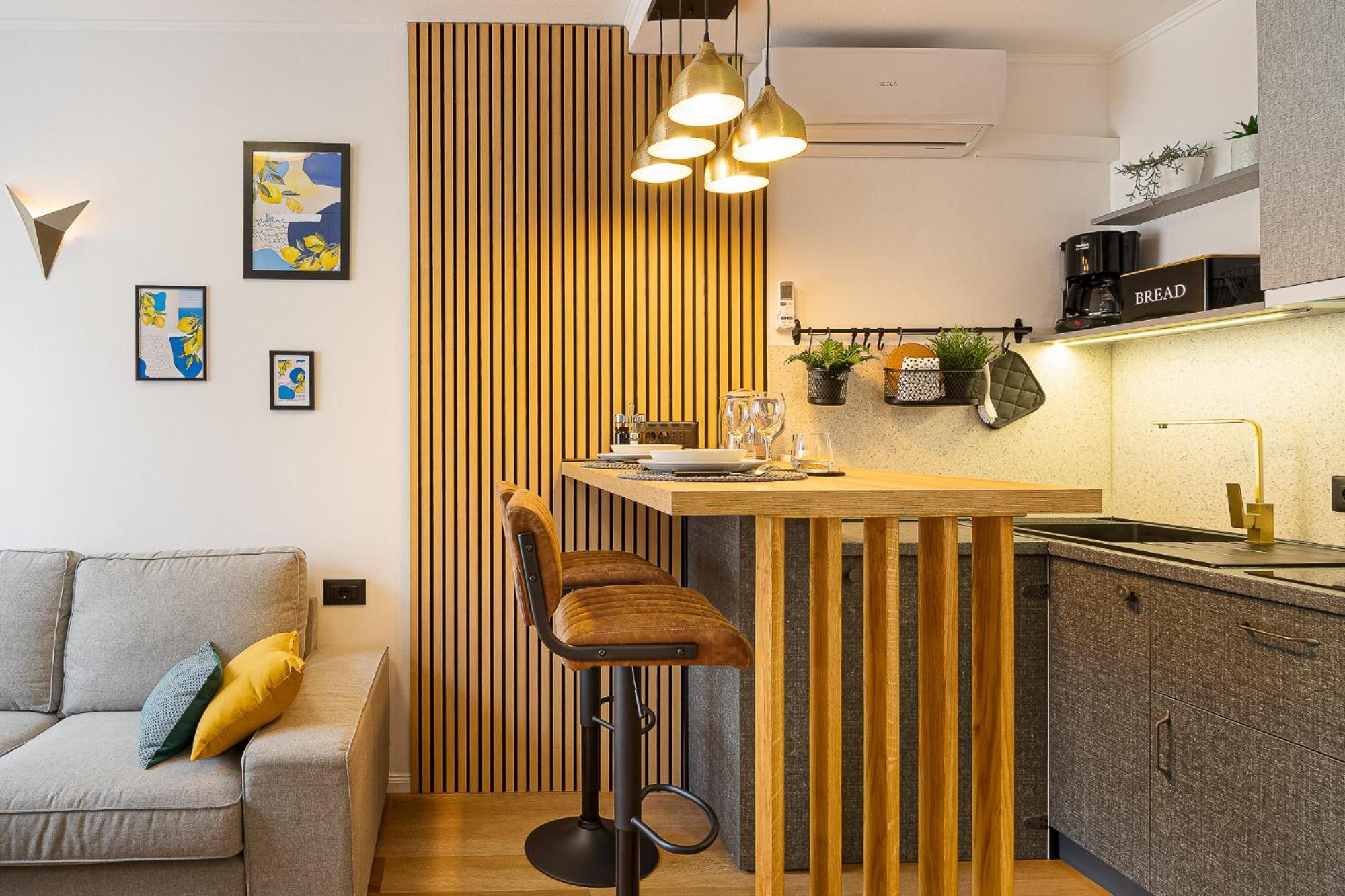 Studio Apartment Lemon & Sun Split Exterior photo